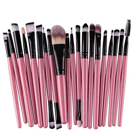 NEW 15 pcs Pro BLACK Makeup Brush Set - Picture 2 of 4
